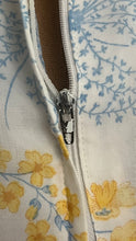 Load image into Gallery viewer, Beautiful 1970’s vintage White Voile Marigold Print Gunne Sax dress