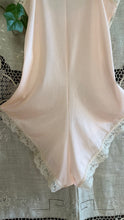 Load image into Gallery viewer, Sweetest 1980’s Vintage Pale Pink Nylon Teddy by Tosca