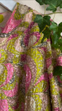Load image into Gallery viewer, Unreal 1960’s Vintage Glass Beads Sequins and Silk Pucci Style Print Jacket from Hong Kong