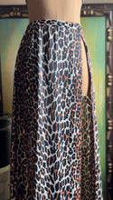 Load image into Gallery viewer, 1973 Vintage Vanity Fair Leopard Print Beach Cover up Skirt