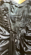 Load image into Gallery viewer, My Favorite 1980’s Vintage Black Satin Gunne Sax Mermaid Dress
