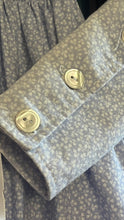 Load image into Gallery viewer, Periwinkle Blue Calico 1980’s vintage Laura Ashley dress