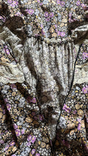 Load image into Gallery viewer, Absolutely Beautiful 1970’s Vintage Purple Floral Print Dress by Montgomery Ward