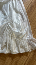 Load image into Gallery viewer, Spectacular 1980’s Vintage White Lace and Chiffon Mesh Dream Dress
