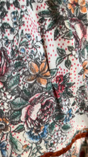 Load image into Gallery viewer, 1970’s Vintage Rose and Garden Floral Print Dress by Jody T