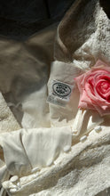 Load image into Gallery viewer, Fairytale 1980’s Vintage White Floral Cotton Bridal Gown by Laura Ashley