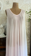 Load image into Gallery viewer, Beautiful 1970's vintage Pale Pink Chiffon Nightgown by Intime of California