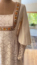 Load image into Gallery viewer, Medieval Autumn 1960’s 1970’s Vintage Handmade Dress