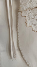 Load image into Gallery viewer, Incredible 1930’s Hand Stitched and Embroidered Silk Nightgown And Bed Jacket Trousseau Bridal Set