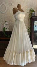 Load image into Gallery viewer, 4 Matching Unworn Deadstock 1970’s Vintage Ivory Voile Gunne Sax Sundresses