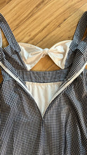 Load image into Gallery viewer, Rare 1970’s Vintage Gingham Calico Front Tie Gunne Sax Maxi Sundress