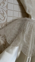 Load image into Gallery viewer, Incredible 1950’s Vintage Liquid Satin and Lace Bridal Dress by Emma Domb