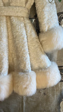 Load image into Gallery viewer, The Perfect 1960’s Vintage Creamy White Faux Fur and Shearling Coat