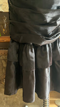 Load image into Gallery viewer, My Favorite 1980’s Vintage Black Satin Gunne Sax Mermaid Dress
