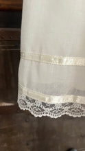 Load image into Gallery viewer, 1970’s vintage ivory voile and lace midi Gunne Sax dress