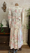 Load image into Gallery viewer, 1980’s vintage Ivory Rose Print Laura Ashley dress