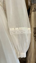 Load image into Gallery viewer, Dreamy 1970’s vintage Ivory Swiss Dot Voile Gunne Sax dress