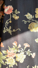 Load image into Gallery viewer, Rare 1970’s Vintage Blackberry and Morning Glory Calico dress by Young Edwardian