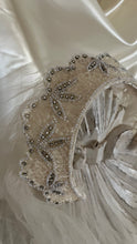 Load image into Gallery viewer, Incredible 1950’s Vintage Liquid Satin and Lace Bridal Dress by Emma Domb