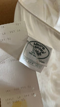 Load image into Gallery viewer, Fairytale 1980’s Vintage Old Stock White Floral Cotton Bridal Gown by Laura Ashley
