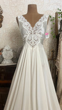 Load image into Gallery viewer, Deadstock 1980’s vintage ivory cream Olga Bodysilk nightgown