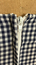 Load image into Gallery viewer, Rare 1970’s Vintage Gingham Calico Front Tie Gunne Sax Maxi Sundress