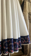 Load image into Gallery viewer, Restored 1970's vintage Perfect White Cotton and Calico Gunne Sax midi sundress