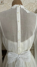 Load image into Gallery viewer, Darling 1970's vintage Gunne Sax dress and underslip set