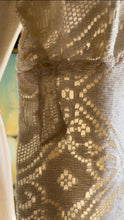 Load image into Gallery viewer, 1970’s Vintage White Natural Poplin and Lace Juliet Sleeve Gunne Sax Dress