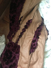 Load image into Gallery viewer, Amazing Antique Victorian Burgundy Devore’ Velvet Jacket Bodice