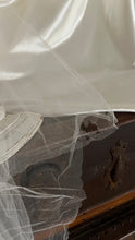Load image into Gallery viewer, Incredible 1950’s Vintage Liquid Satin and Lace Bridal Dress by Emma Domb