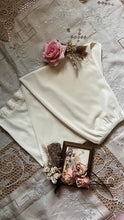 Load image into Gallery viewer, Pretty 1970’s vintage ivory nylon pajama Pants Bottoms