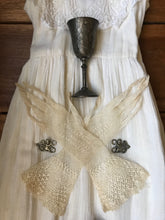 Load image into Gallery viewer, 1970’s vintage low back pinafore Gunne Sax maxi sundress