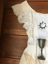 Load image into Gallery viewer, 1970’s vintage low back pinafore Gunne Sax maxi sundress