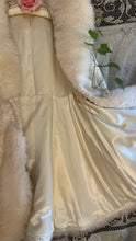 Load image into Gallery viewer, The Perfect 1960’s Vintage Creamy White Faux Fur and Shearling Coat