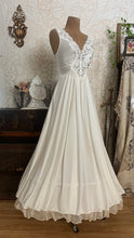 Load image into Gallery viewer, Deadstock 1980’s vintage ivory cream Olga Bodysilk nightgown