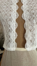 Load image into Gallery viewer, Handmade Vintage White Floral Lace Vest
