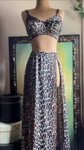 Load image into Gallery viewer, 1973 Vintage Vanity Fair Leopard Print Beach Cover up Skirt
