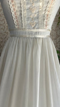 Load image into Gallery viewer, 4 Matching Unworn Deadstock 1970’s Vintage Ivory Voile Gunne Sax Sundresses