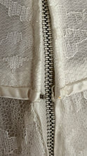Load image into Gallery viewer, Beautiful 1960’s Vintage Illusion Lace Bridal Gown
