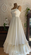 Load image into Gallery viewer, 4 Matching Unworn Deadstock 1970’s Vintage Ivory Voile Gunne Sax Sundresses