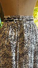 Load image into Gallery viewer, Unusual 1980’s Vintage Calico Double Layer Yoked Skirt by Jessica McClintock