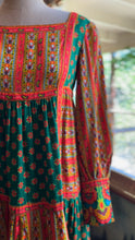 Load image into Gallery viewer, Rare 1970’s Vintage Psychedelic Paisley Print Dress by Bill Atkinson