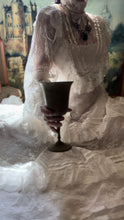 Load image into Gallery viewer, Breathtaking 1970’s Vintage White Lace Bridal Gown Wedding Dress