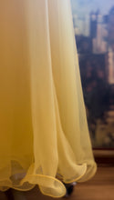 Load image into Gallery viewer, Sale~ 1960’s 1970’s Vintage Lemon Yellow Chiffon Dress by Miss Elliette of California