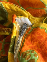 Load image into Gallery viewer, Authentic 1950’s 1960’s vintage batik sarong pinup dress by Sun Fashions of Hawaii