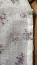 Load image into Gallery viewer, Sweet 1970’s vintage Ivory Floral voile Blouse and Skirt set by Gunne Sax