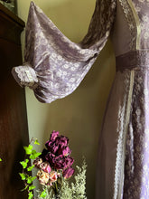 Load image into Gallery viewer, 1970's vintage Hand Dyed Purple Gunne Sax maxi dress