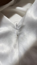 Load image into Gallery viewer, Elegant 1980’s Vintage White Satin Bias Slip Dress