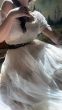 Load image into Gallery viewer, 2000’s Deadstock Ivory Cream Net Lace dress by Nataya